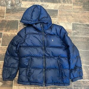 Polo Ralph Lauren Navy Puffer Jacket